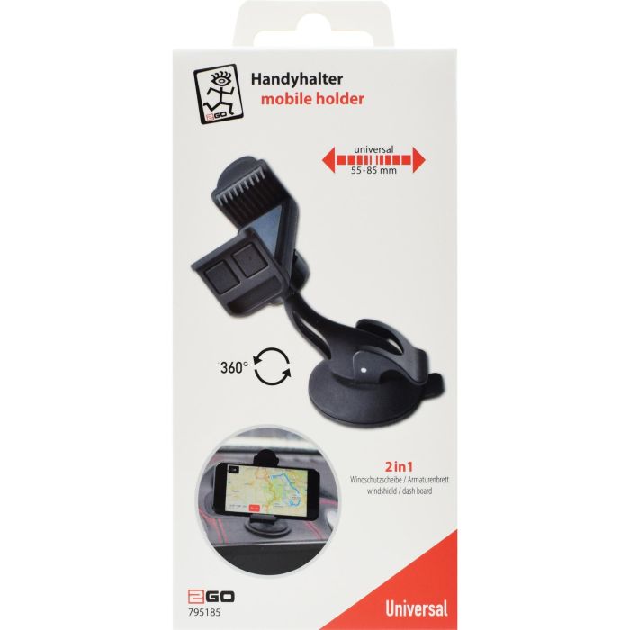 2GO Universal Passivhalter für Handy / Navigationssysteme 1 2GO Universal Passivhalter für Handy / Navigationssysteme 1