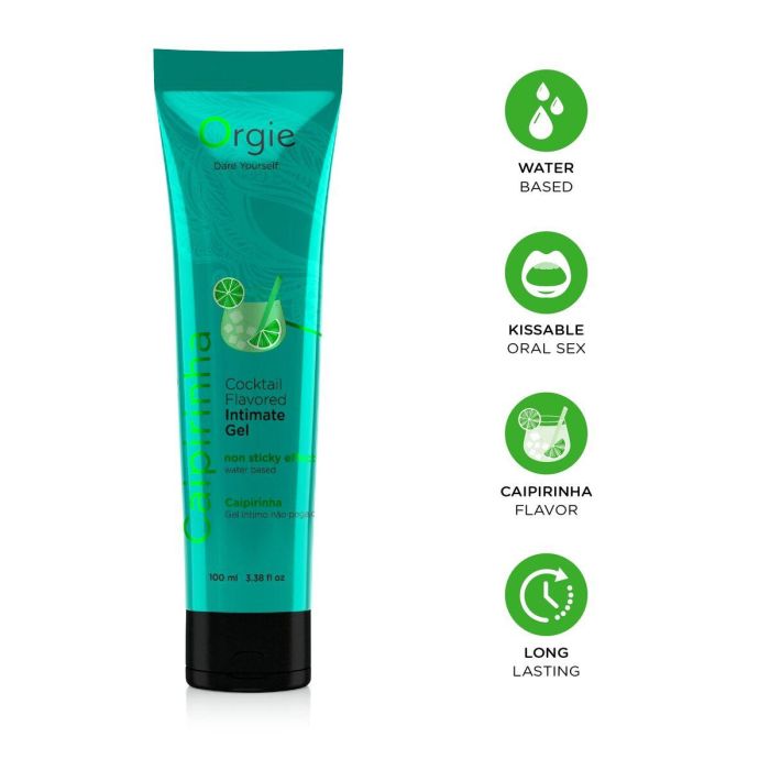 Lubricante Orgie Cocktail Caipirinha 100 ml 4