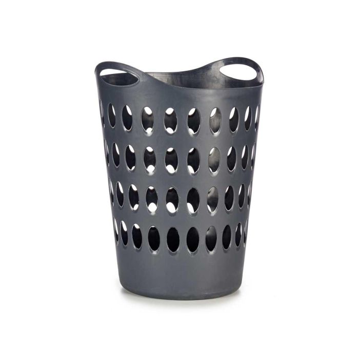 Cesto Plastico 50L C Asas Antracita Kipit 42X56CM (12 Unidades) 1 Cesto Plastico 50L C Asas Antracita Kipit 42X56CM (12 Unidades) 1