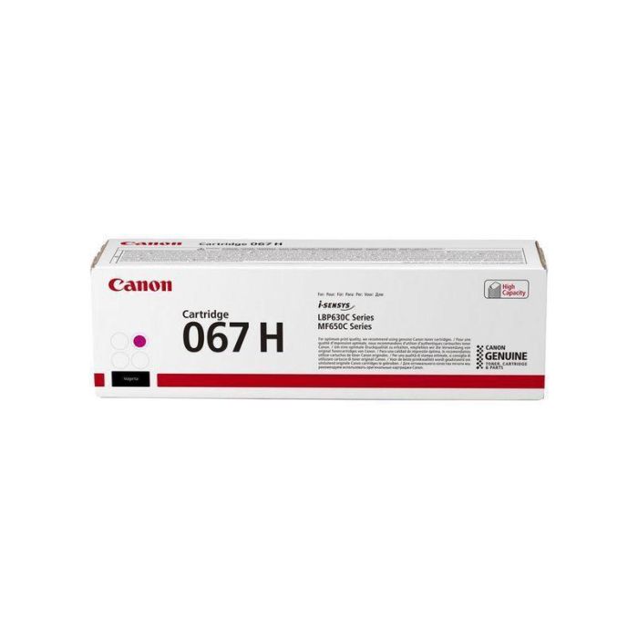 CANON Toner 067H magenta, i-SENSYS LBP631 LBP633 MF651 MF655 MF657 2.350p. CANON Toner 067H magenta, i-SENSYS LBP631 LBP633 MF651 MF655 MF657 2.350p.