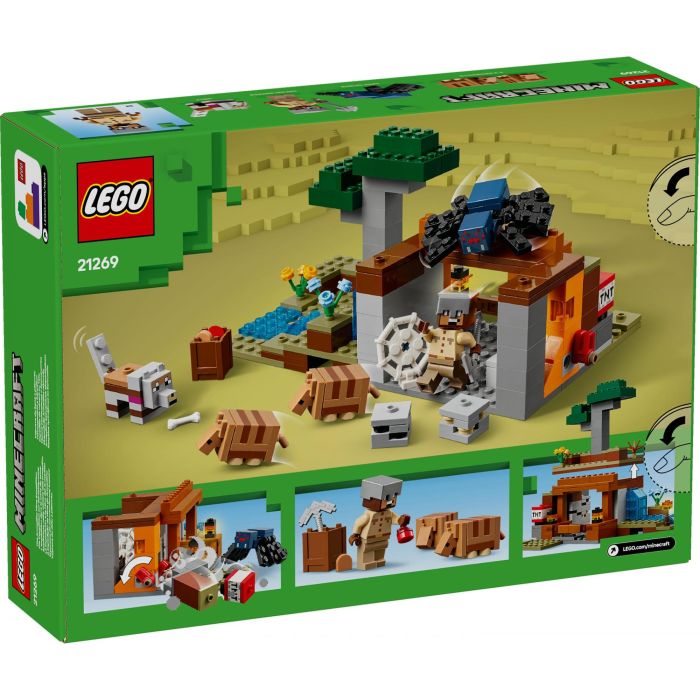 Lego Minecraft La Expedición a la Mina del Armadillo - Set de Construcción para Edad 8+ años 12 Lego Minecraft La Expedición a la Mina del Armadillo - Set de Construcción para Edad 8+ años 12
