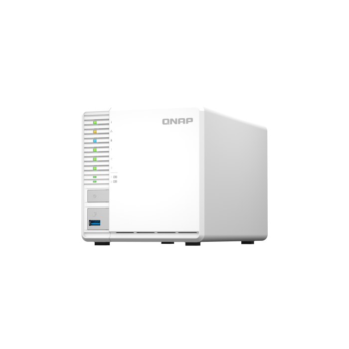 Qnap TS-364 Servidor NAS 3 Bahías, Procesador Intel Celeron N5095, 8GB RAM, RAID 5, 2 Ranuras M.2 PCIe, Tecnología Qtier, Puertos USB 3.2 Gen 2 Qnap TS-364 Servidor NAS 3 Bahías, Procesador Intel Celeron N5095, 8GB RAM, RAID 5, 2 Ranuras M.2 PCIe, Tecnología Qtier, Puertos USB 3.2 Gen 2