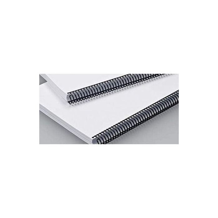 Fellowes Espiral Metálica Paso 5:1 16 mm A4 Negro Pack 100 Ud 2 Fellowes Espiral Metálica Paso 5:1 16 mm A4 Negro Pack 100 Ud 2