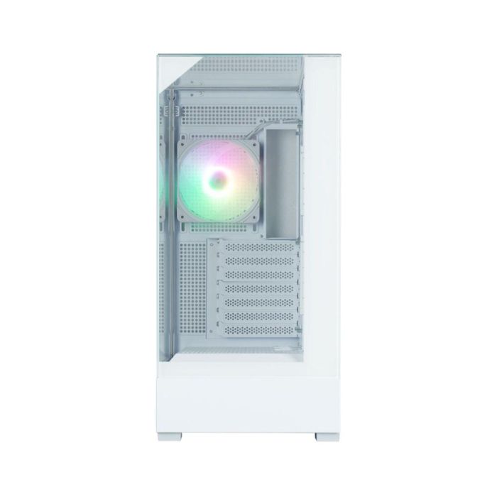 Zalman P40 Prism White Midi Tower PC, Caja de ordenador Blanco, Panel de vidrio templado, Iluminación RGB 11