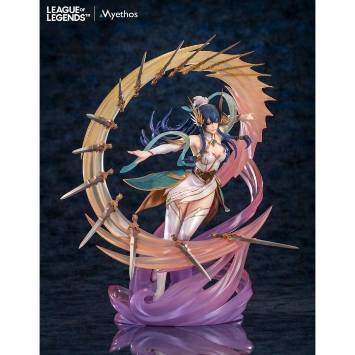League of Legends Figura Irelia Estatua PVC 1/7 34 cm con Base y Caja con Ventana League of Legends Figura Irelia Estatua PVC 1/7 34 cm con Base y Caja con Ventana