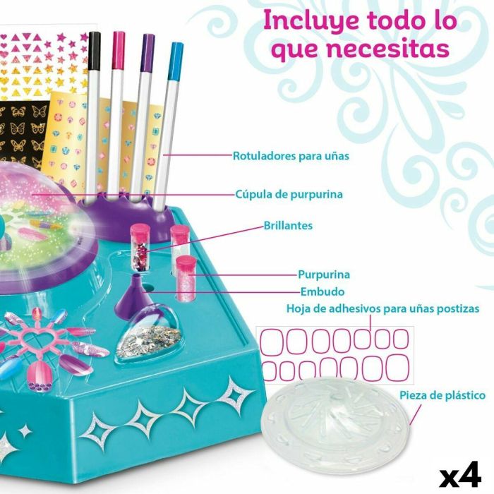 Set de Manicura Cra-Z-Art Shimmer 'n Sparkle 36 x 11 x 27 cm 4 Unidades Infantil 7 Set de Manicura Cra-Z-Art Shimmer 'n Sparkle 36 x 11 x 27 cm 4 Unidades Infantil 7