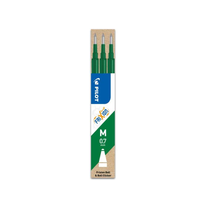 Pilot Recambio Bolígrafo Frixion 0.7 Verde Pack 3 Ud 4