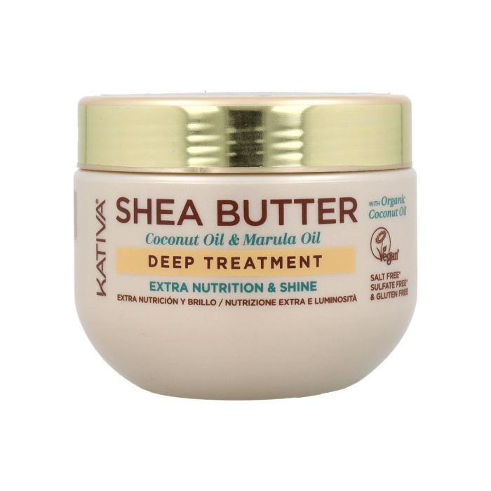 Kativa Shea Butter Coconut Marula Oil Deep Tratamiento 300 ml