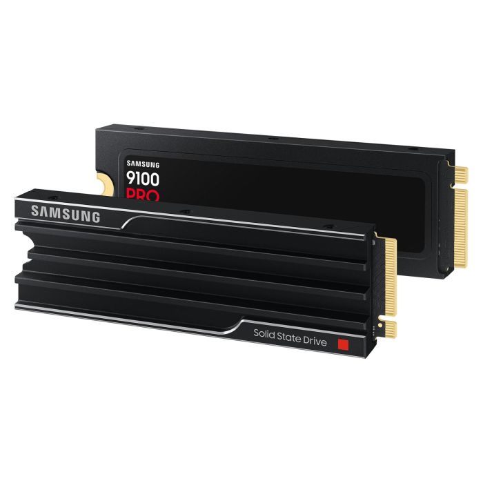 Samsung MZ-VAP4T0 990 PRO 4TB M.2 PCIe 5.0 NVMe SSD con Disipador - 14800 MB/s Lectura, 13400 MB/s Escritura - Para PC Gaming