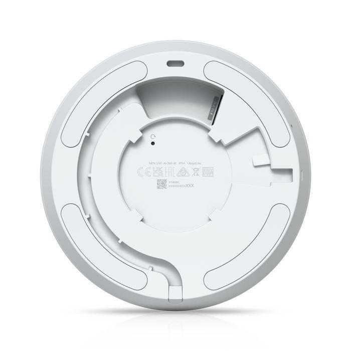 Ubiquiti 5MP CMOS, 2K (4MP) Cámara de Vigilancia 360°, Audio Bidireccional, IPX4, IK08, PoE, Blanca 2