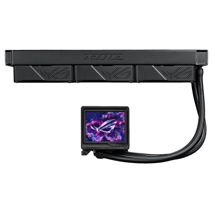 ASUS ROG RYUJIN III 360 ARGB EXTREME Refrigeración Líquida AIO con LCD, 3 Ventiladores 12cm ARGB, Negro
