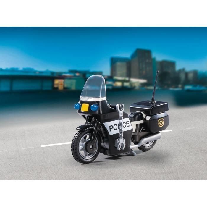 PLAYMOBIL - Maleta de Policía Motorista - Niño - 13 piezas - A partir de 4 años 2 PLAYMOBIL - Maleta de Policía Motorista - Niño - 13 piezas - A partir de 4 años 2