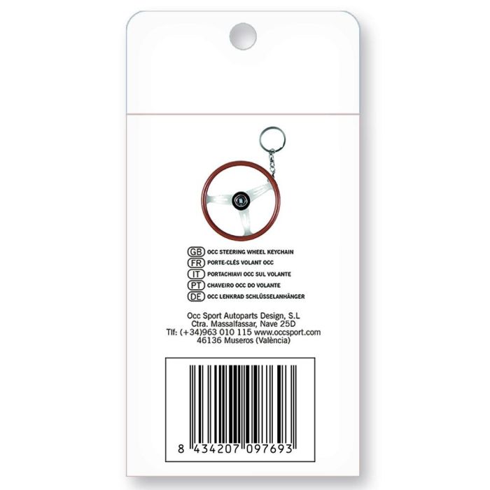 Occsport Llavero OCCG0001 Volante Deportivo Universal 2