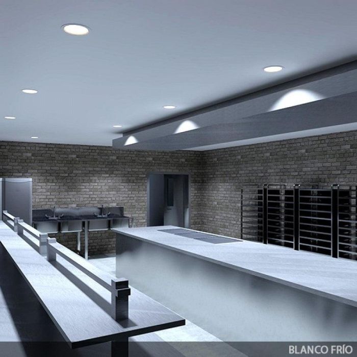 Foco Downlight LED 24W 2.160Lm 6000ºK IP65 Baños/Cocinas 50.000H [SL-DLFS06-24W-CW] 6