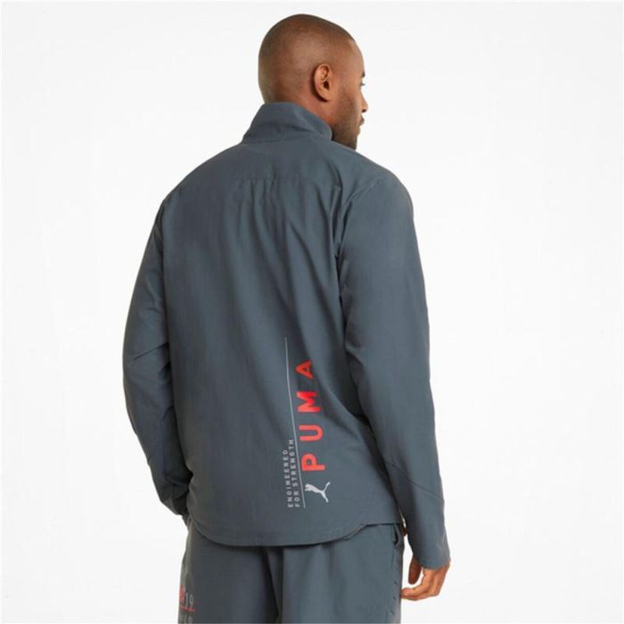 Chaqueta Deportiva para Hombre Puma Train UltRAREeave Gris oscuro
