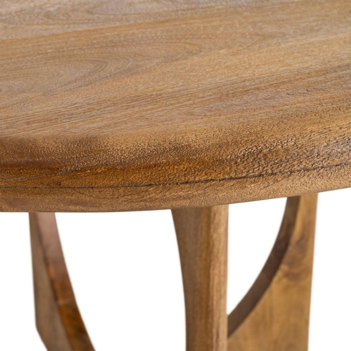 Mesa Comedor Miel Madera de Mango 125 X 125 X 76 cm