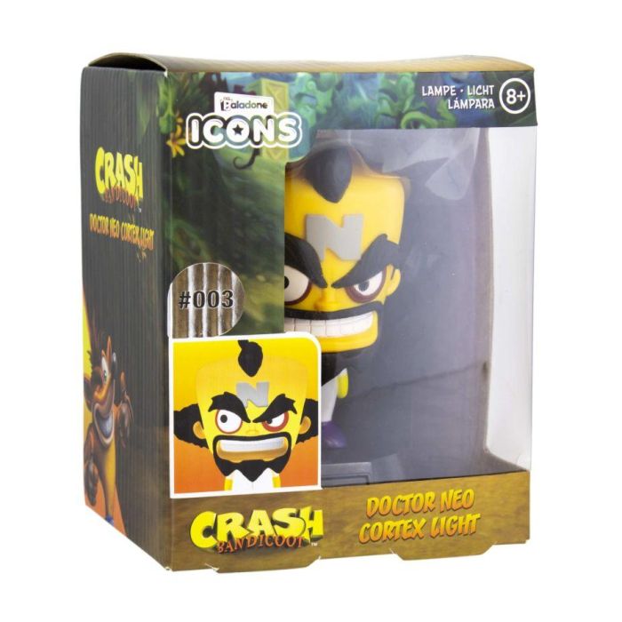 Lampara Paladone Icon Crash Bandicoot Doctor 2 Lampara Paladone Icon Crash Bandicoot Doctor 2