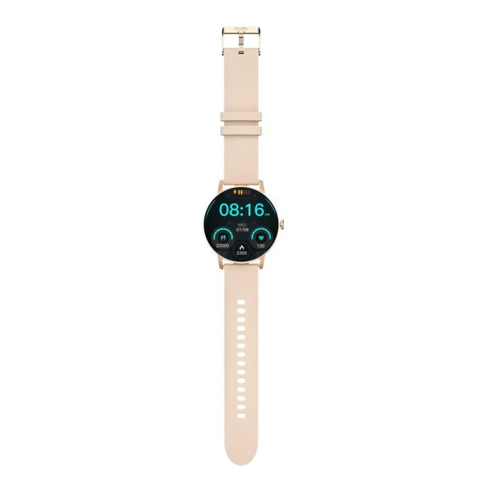 Smartwatch Celly TRAINERROUND2PK Multicolor Rosa 1,28" 1 Smartwatch Celly TRAINERROUND2PK Multicolor Rosa 1,28" 1