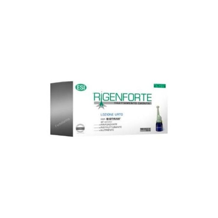TREPATDIET-ESI Rigenforte Loción Urto Anticaída y Fortalecedora con Biotinax y Cafeína 12 Ampollas