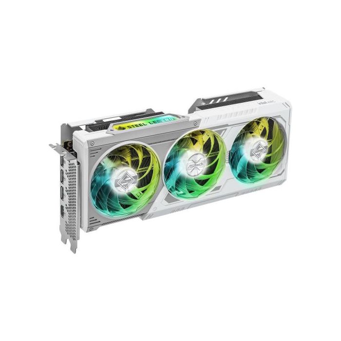 Vga ASRock B580 Steel Legend 12Gb Oc,Intel,B580,12Gb,Gddr6,192Bit,3Dp+1Hdmi,Argb Leds,3 Ventiladores (B580 Sl 12Go) 2