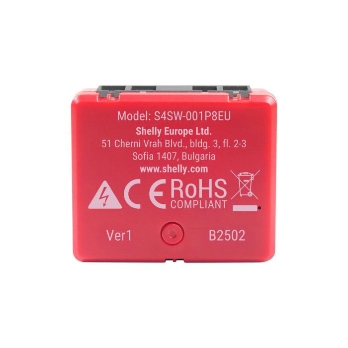 Shelly Relais 1PM Mini Gen4 WLAN BT Matter Zigbee Messfunktion max 8A 1 Kanal Unterputz 9