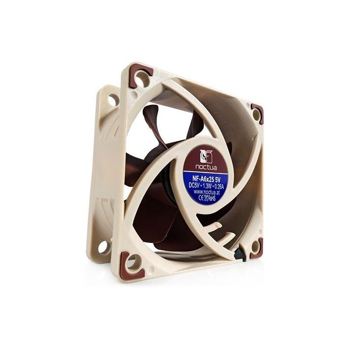 Noctua NF-A6X25 5V Ventilador 60mm 5V 3000 RPM 29.2 m³/h 0 Noctua NF-A6X25 5V Ventilador 60mm 5V 3000 RPM 29.2 m³/h 0