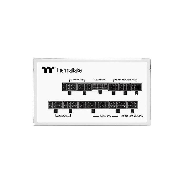 Thermaltake Toughpower GF3 Snow 1200W 80 PLUS Gold Fuente de Alimentación ATX 3.0 Modular Blanca para PC