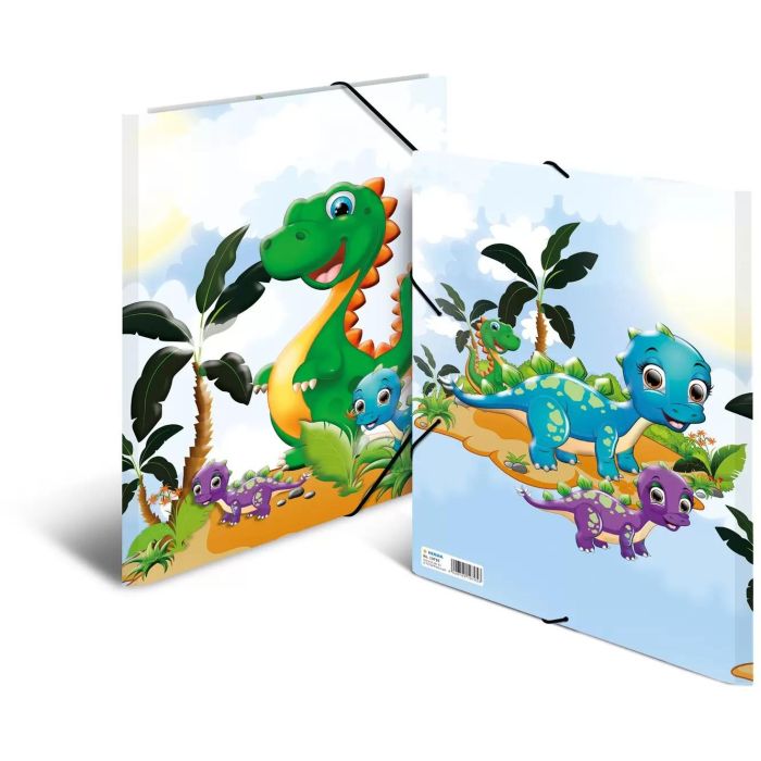 HERMA Sammelmappe A3 Dinos Pappe 3