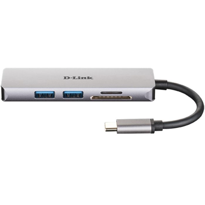 D - link Hub M530 - 2 Puertos USB 3.0, HDMI 4K, Lector de Tarjetas SD/microSD, Compatible con Mac/Windows/Linux 1 D - link Hub M530 - 2 Puertos USB 3.0, HDMI 4K, Lector de Tarjetas SD/microSD, Compatible con Mac/Windows/Linux 1