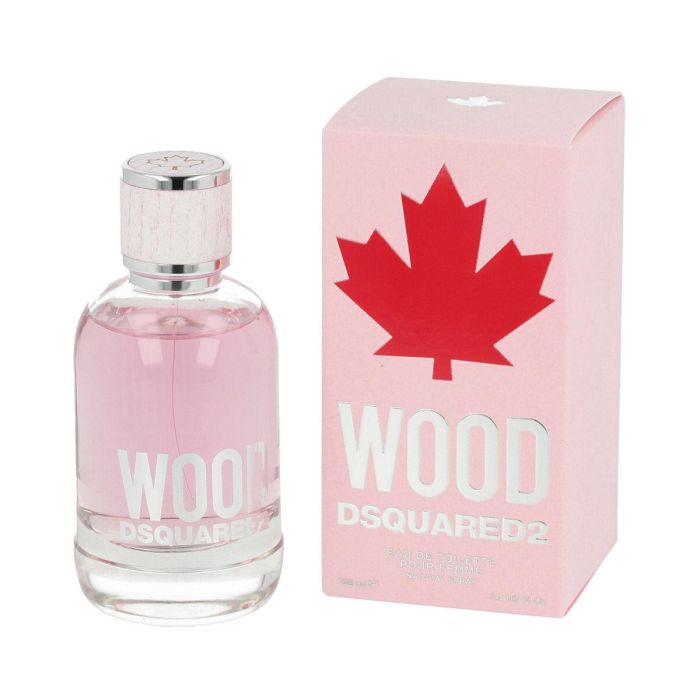 Dsquared2 WOOD POUR FEMME Eau de Toilette para Mujer, 100 ml Vaporizador. Perfume Floral Amaderado para mujer moderna y audaz. Dsquared2 WOOD POUR FEMME Eau de Toilette para Mujer, 100 ml Vaporizador. Perfume Floral Amaderado para mujer moderna y audaz.