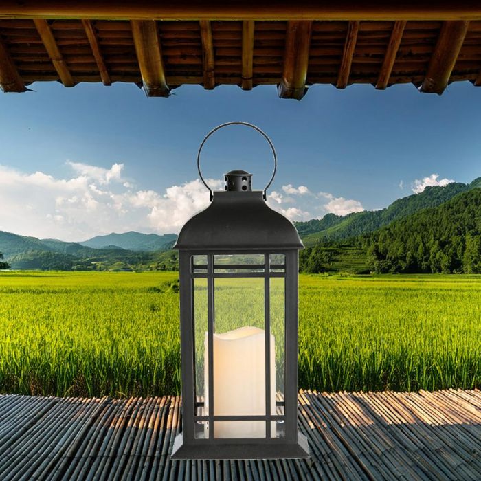 Day Farolillo LED de Plástico, Altura 29 cm 1 Day Farolillo LED de Plástico, Altura 29 cm 1