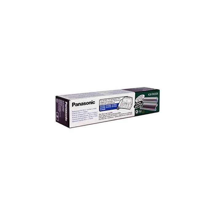 Panasonic Cinta de Transferencia Térmica para Fax Kx-Fp 181-185-151Sp Pack 2 - 50 Metros