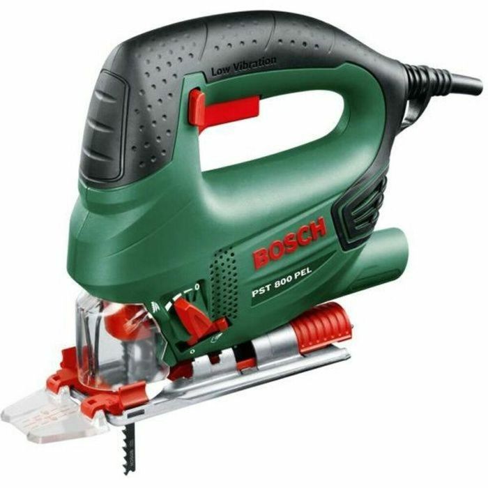 Bosch PST 800 PEL Sierra de calar 530W con base de aluminio ajustable, movimiento pendular 4 posiciones, atenuador electrónico 0 Bosch PST 800 PEL Sierra de calar 530W con base de aluminio ajustable, movimiento pendular 4 posiciones, atenuador electrónico 0