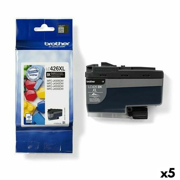 Cartucho de Tinta Original Brother MFC-J4340DW J4540DWXL J4540DW Negro (5 Unidades) 0 Cartucho de Tinta Original Brother MFC-J4340DW J4540DWXL J4540DW Negro (5 Unidades) 0