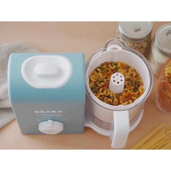 Beaba, pasta / cocina de arroz, para babycook express, harina de bebé, blanco 1 Beaba, pasta / cocina de arroz, para babycook express, harina de bebé, blanco 1