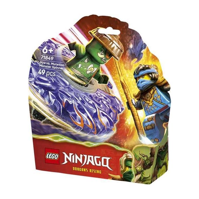 Juego de construccion nya vs. spinner del monstruo mutante lego ninjago 1