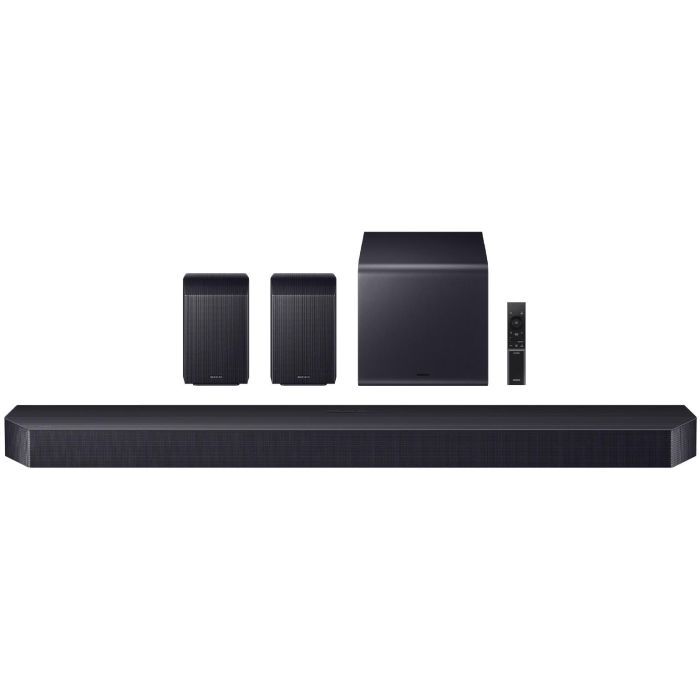 Samsung Soundbar HW-Q990F, 756W, 11.1.4 Canales, Dolby Atmos, DTS:X, Subwoofer Inalámbrico, Color Negro 0 Samsung Soundbar HW-Q990F, 756W, 11.1.4 Canales, Dolby Atmos, DTS:X, Subwoofer Inalámbrico, Color Negro 0