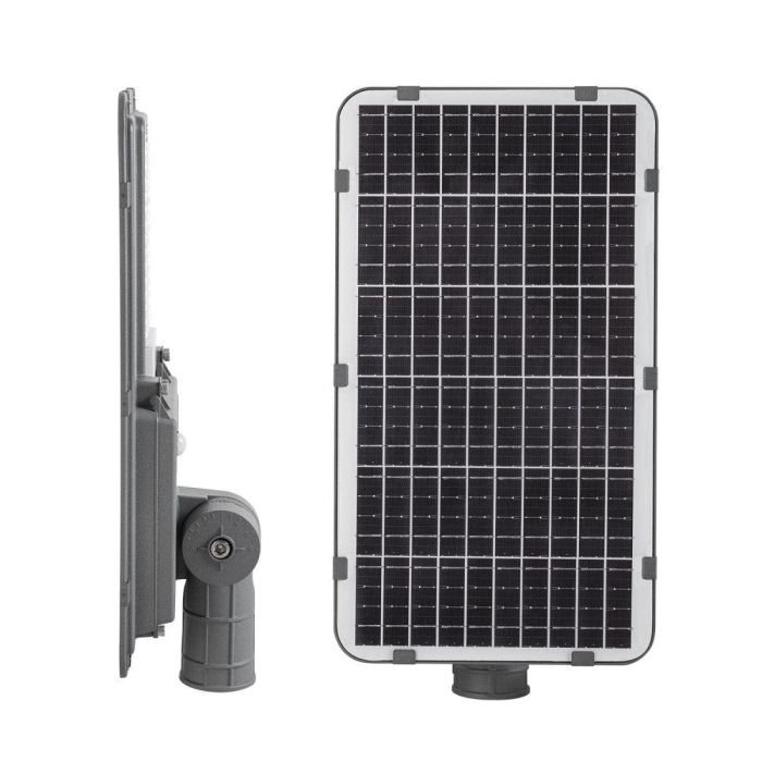 HO-STR150W-SL04-CW Farola LED Solar 150W con Sensor Movimiento y Crepuscular, Control Remoto, IP65, 5000K Blanco Frío, Batería 15Ah, Panel 6V 20W 1 HO-STR150W-SL04-CW Farola LED Solar 150W con Sensor Movimiento y Crepuscular, Control Remoto, IP65, 5000K Blanco Frío, Batería 15Ah, Panel 6V 20W 1