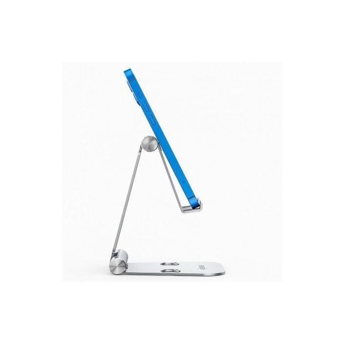 Aisens Soporte de Sobremesa Ajustable XL para Móvil y Tablet con 2 Pivotes, Aleación de Aluminio, Plegable y Compacto 1 Aisens Soporte de Sobremesa Ajustable XL para Móvil y Tablet con 2 Pivotes, Aleación de Aluminio, Plegable y Compacto 1