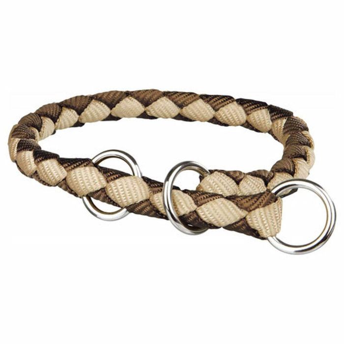 Collar para Perro Trixie Marrón Beige S/M 30-36 cm 1 Collar para Perro Trixie Marrón Beige S/M 30-36 cm 1