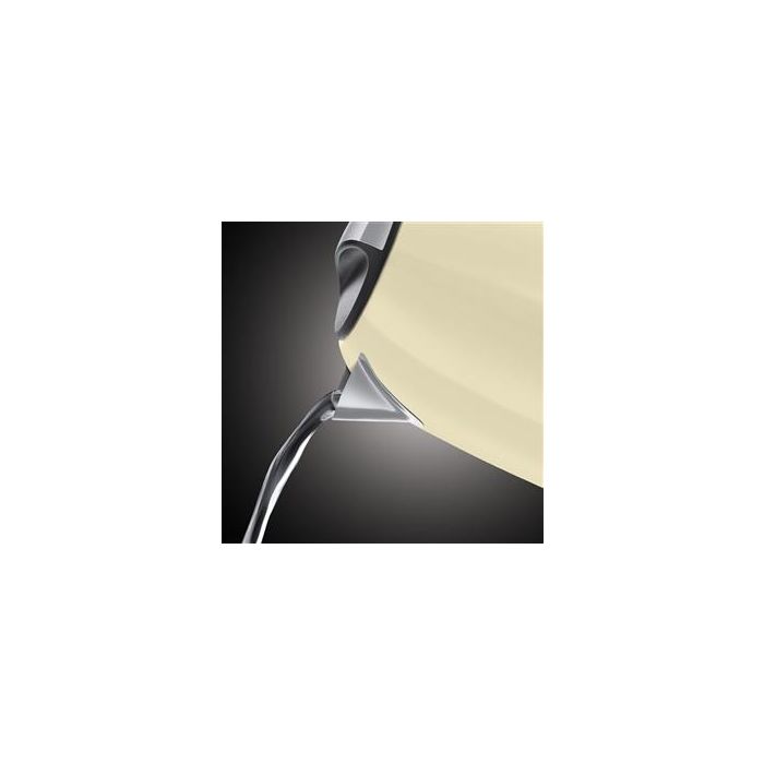 Russell Hobbs 20415-70 Hervidor Colours Plus+ Crema 1.7L, Ebullición Rápida, Boquilla de Precisión 4 Russell Hobbs 20415-70 Hervidor Colours Plus+ Crema 1.7L, Ebullición Rápida, Boquilla de Precisión 4
