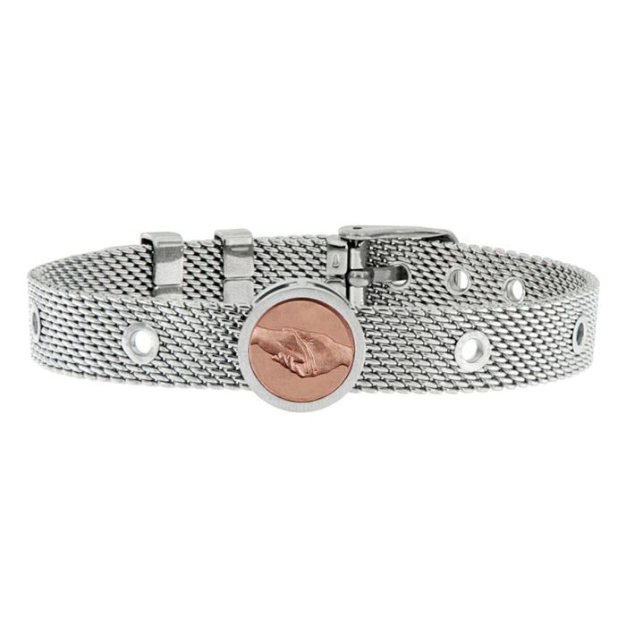Pulsera Hombre Talent Jewels TJA-5-01-02-1-215 Plateado Pulsera Hombre Talent Jewels TJA-5-01-02-1-215 Plateado