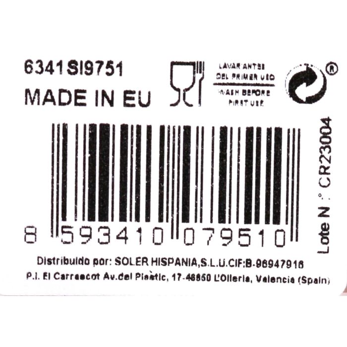 Bohemia Set de 6 Copas de Vino de Cristal Colección Galaxia, 510 cc (4 Cajas) 9