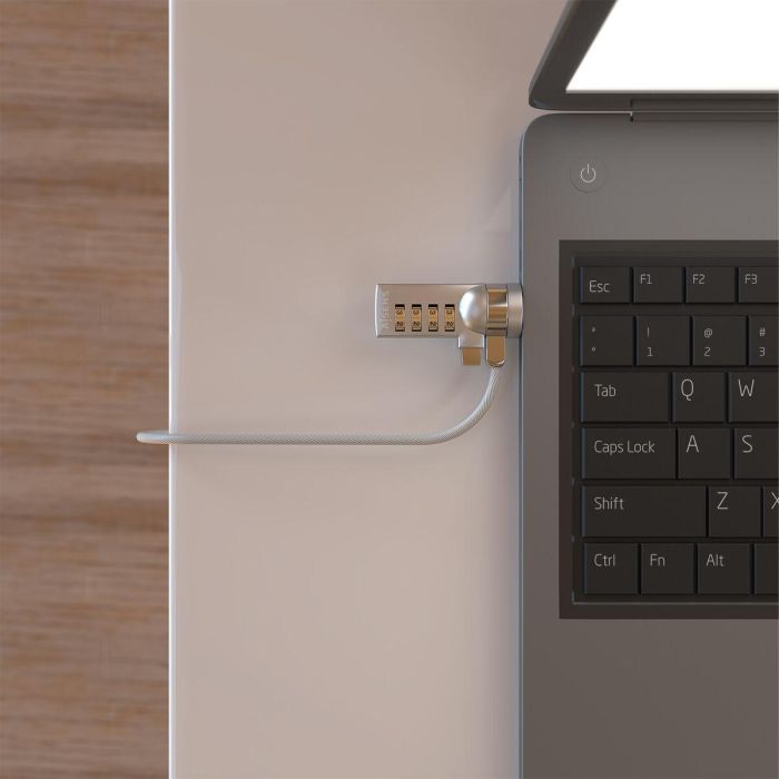 Aisens Cable de Seguridad con Cerradura de Combinación para Ordenador, Portátil, Monitor 1,5 M 3 Aisens Cable de Seguridad con Cerradura de Combinación para Ordenador, Portátil, Monitor 1,5 M 3