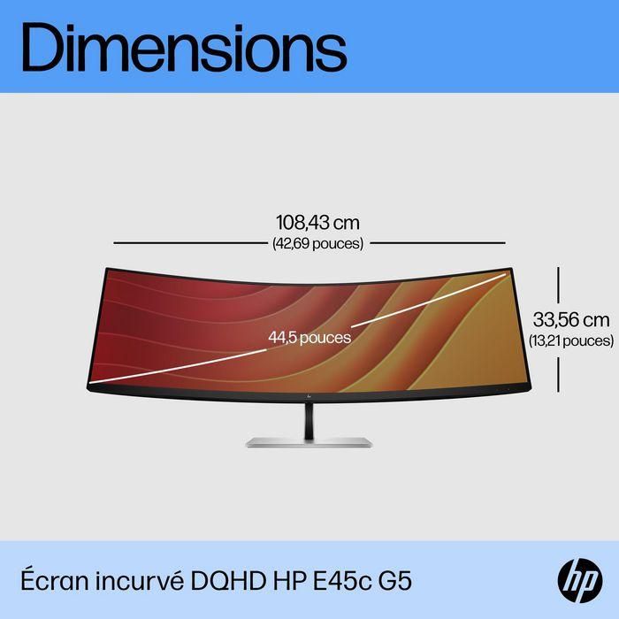 HP E45c G5 DQHD Curved Monitor 16 HP E45c G5 DQHD Curved Monitor 16