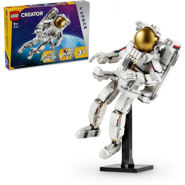 Lego 31152 Astronauta Espacial articulado 3 en 1, juguete de construcción, para niños +9 años 12 Lego 31152 Astronauta Espacial articulado 3 en 1, juguete de construcción, para niños +9 años 12