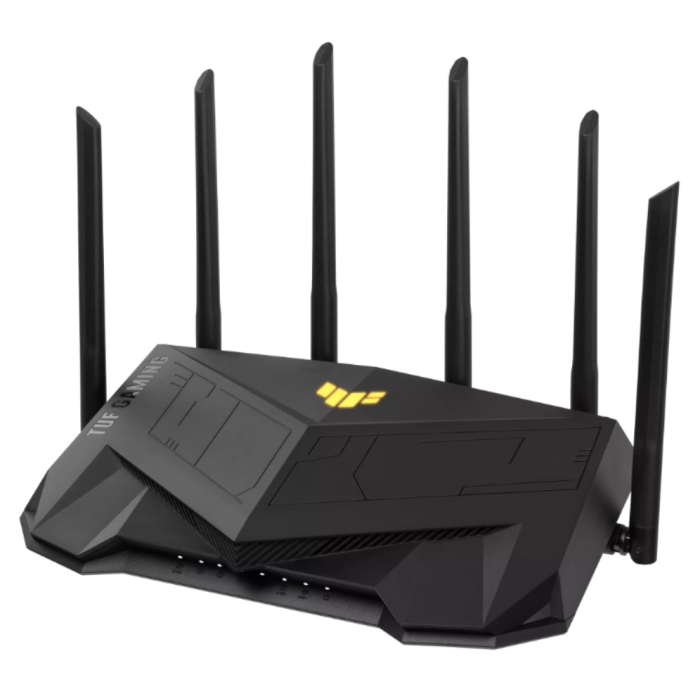 Asus TUF Gaming AX6000 90IG07X0-MO3C00 Router Gaming Inalámbrico WiFi 6, 6000Mbps, Doble Banda, Puertos 2.5G, AiMesh Asus TUF Gaming AX6000 90IG07X0-MO3C00 Router Gaming Inalámbrico WiFi 6, 6000Mbps, Doble Banda, Puertos 2.5G, AiMesh