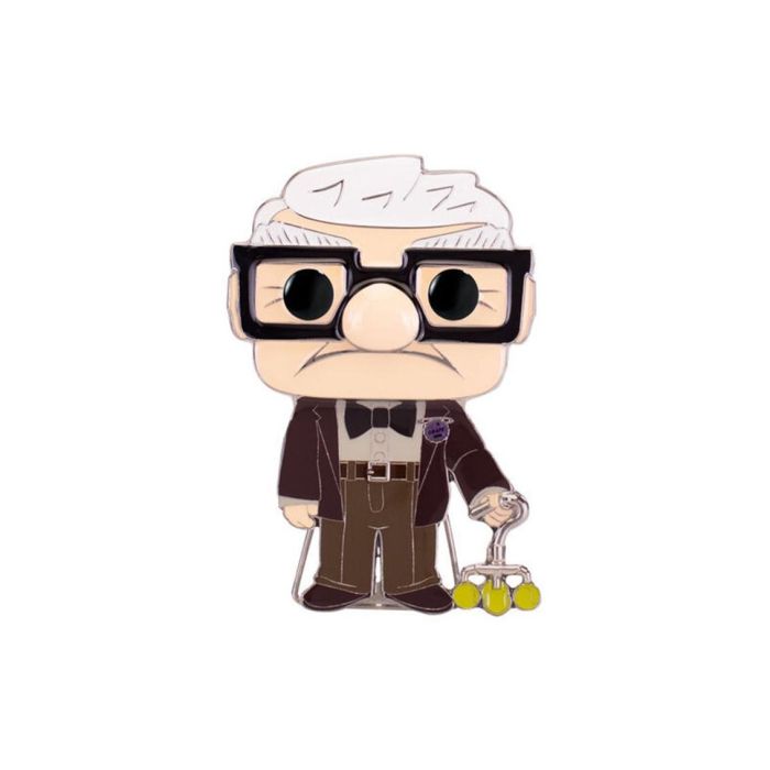 Loungefly Pop Pin Funko Disney Up - Carl, Colección POP!, Chapa de metal esmaltado, 10 cm 1