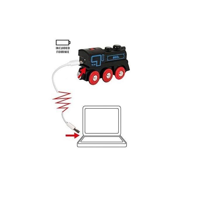 BRIO World - 33599 - Locomotora recargable 3 BRIO World - 33599 - Locomotora recargable 3