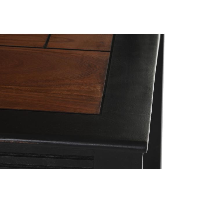 Silla DKD Home Decor Marron Oscuro Marron Oscuro 47 x 102 x 42 cm 3 Silla DKD Home Decor Marron Oscuro Marron Oscuro 47 x 102 x 42 cm 3